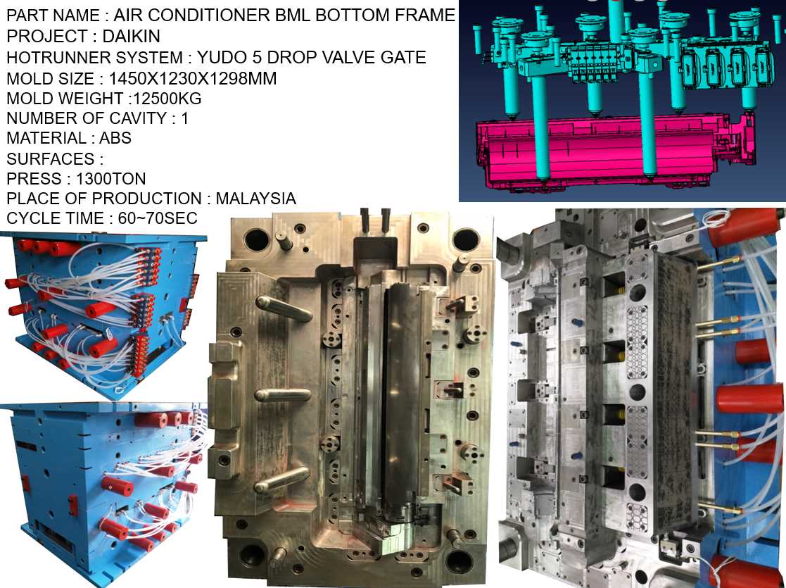 AIR CONDITIONER PARTS MOLD